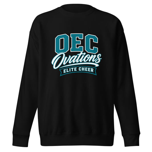 Performance | Crewneck | Ovations Elite Cheer | Emblem Logo