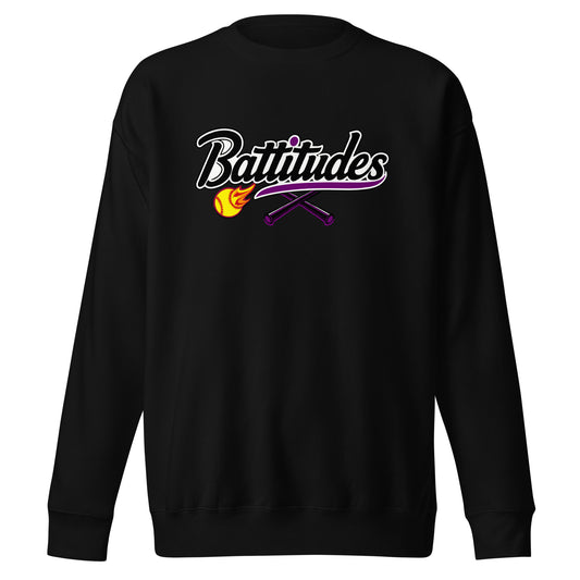 Performance | Crewneck | Battitudes | Crest Logo