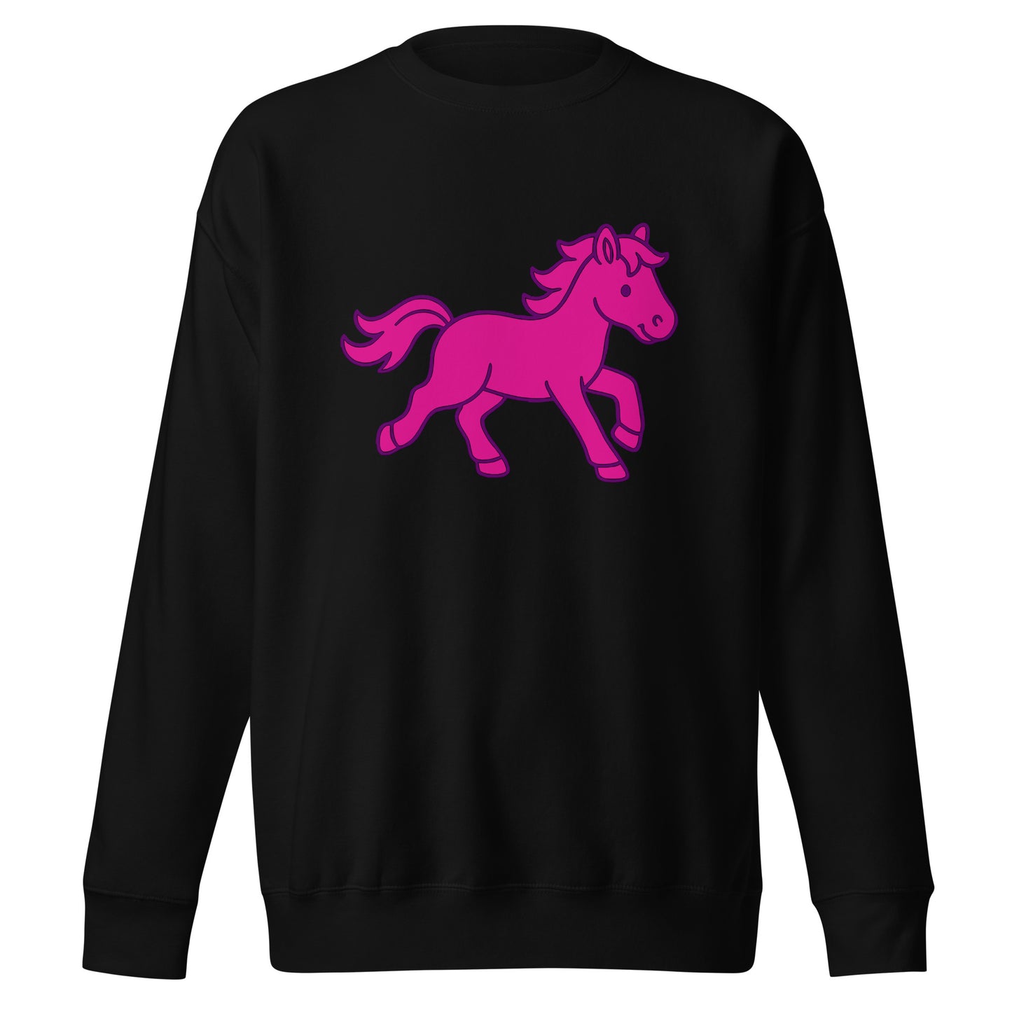 Performance | Crewneck | Pink Pony Athletic Club | Mascot Logo