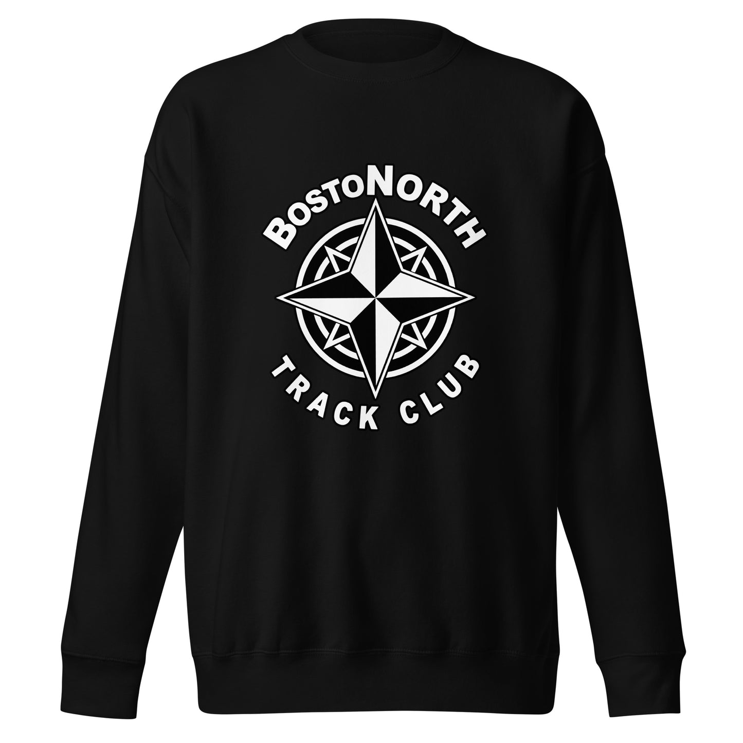 Performance | Crewneck | Boston-North Track Club | Crest Logo