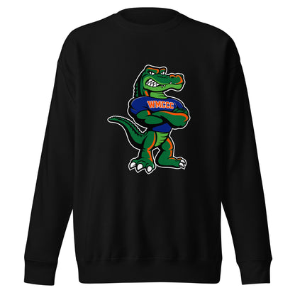 Performance | Crewneck | West Memphis Community Christian College Gators | Mascot Logo