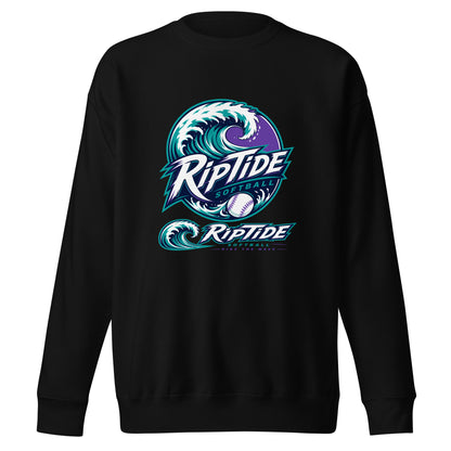Performance | Crewneck | RipTide Softball | Crest Logo