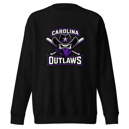 Performance | Crewneck | Carolina Outlaws Baseball | Crest Logo