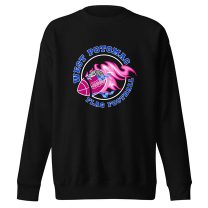 Performance | Crewneck | West Potomac Flag Football | Crest Logo