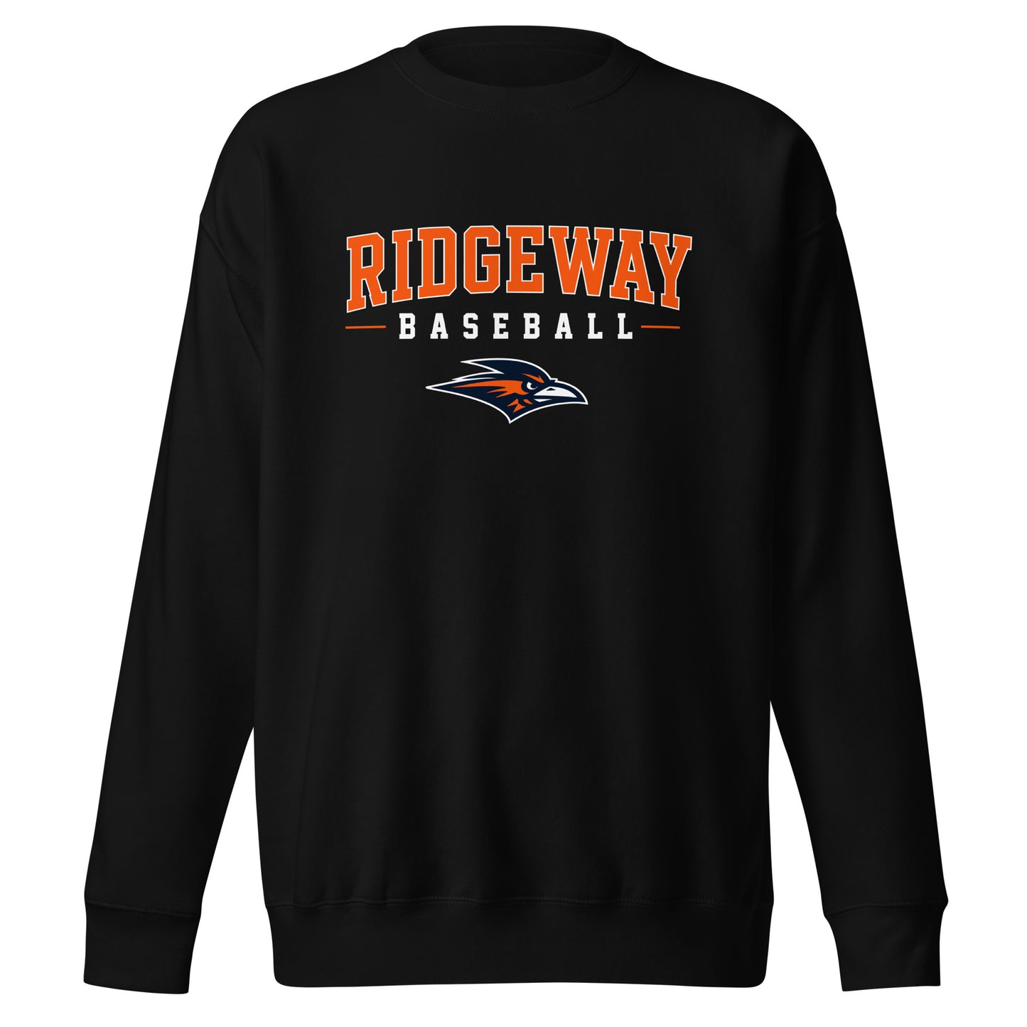Performance | Crewneck | Ridgeway High School Baseball | Emblem Logo