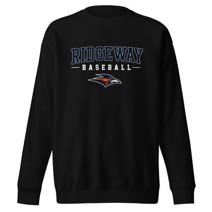 Performance | Crewneck | Ridgeway High School Baseball | Modern Script Logo
