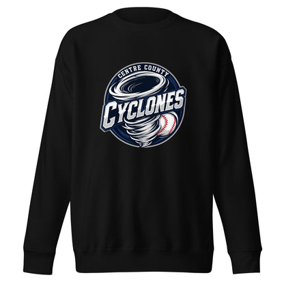 Performance | Crewneck | Centre County Cyclones | Badge Logo