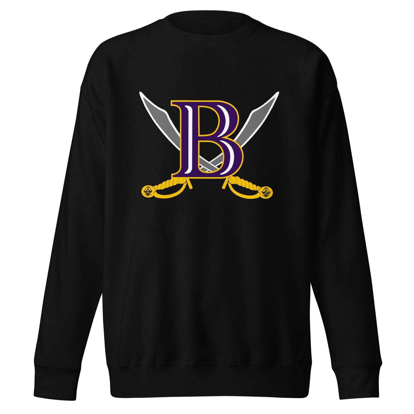 Performance | Crewneck | Belton Youth Football Pirates | Vanguard Logo