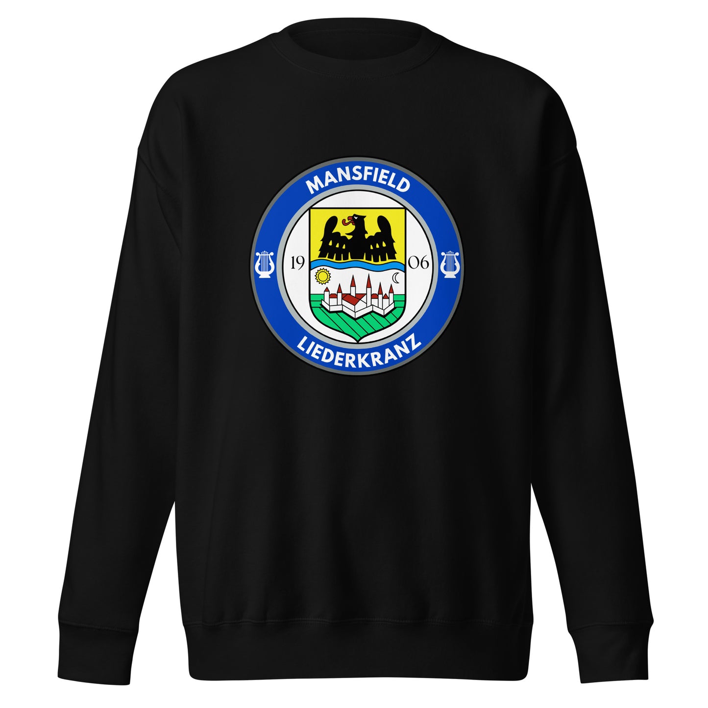 Performance | Crewneck | Liederkranz Soccer Club | Badge Logo