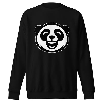 Performance | Crewneck | Panda Lacrosse Club | Mascot Logo