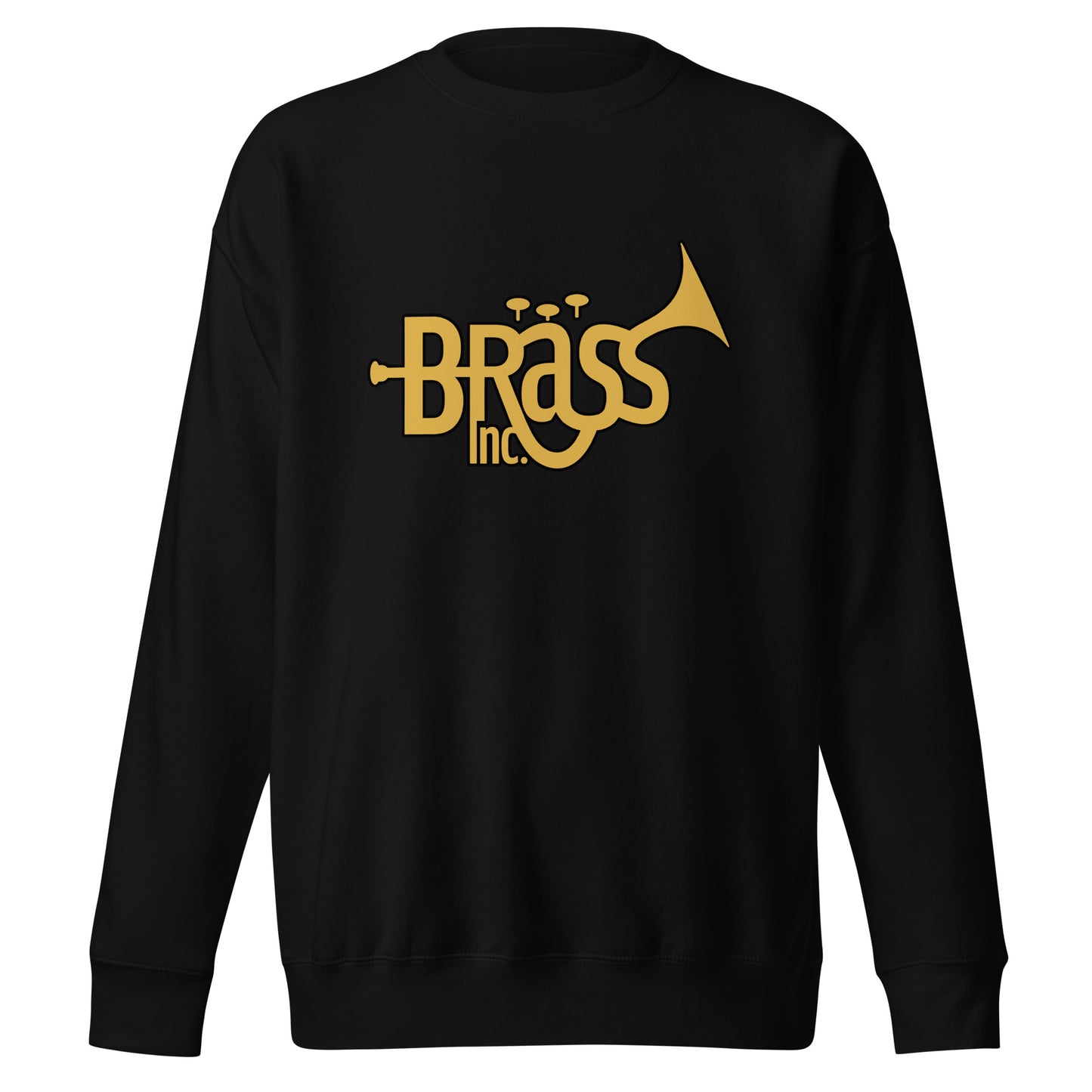 Performance | Crewneck | Brass Inc. | Emblem Logo