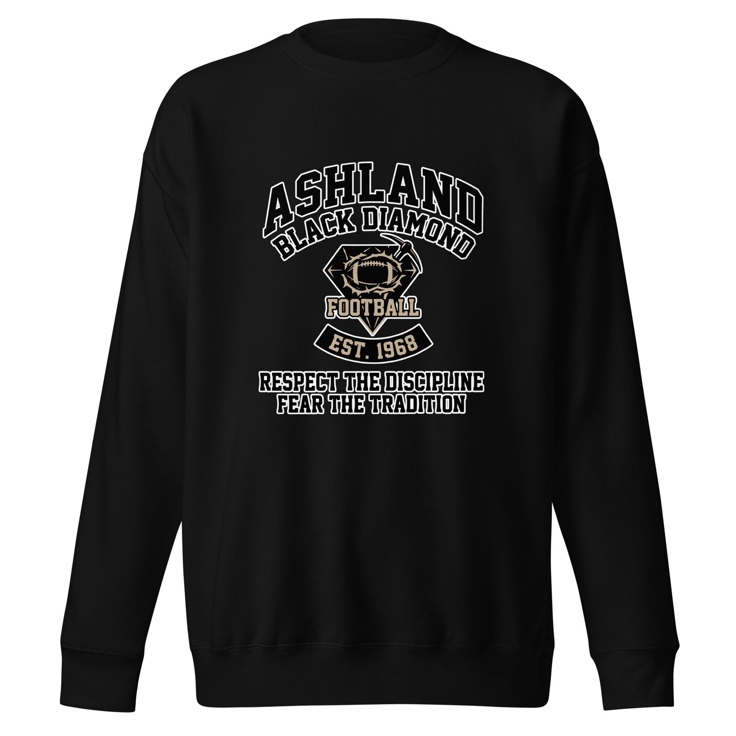 Performance | Crewneck | Ashland Black Diamonds | Emblem Logo