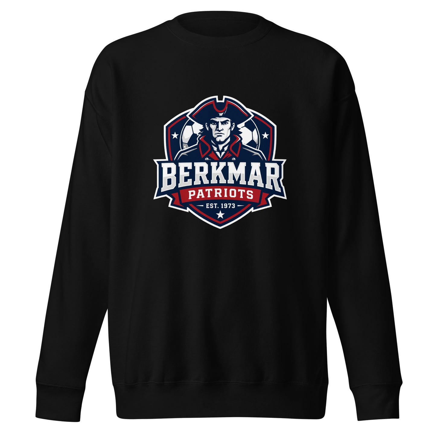 Performance | Crewneck | Berkmar High School Soccer | Shield Logo