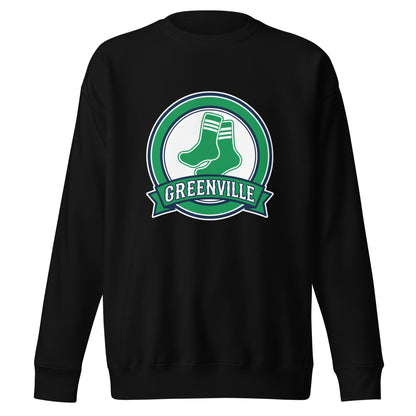 Performance | Crewneck | Greenville Sox | Badge Logo