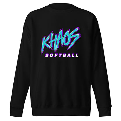 Performance | Crewneck | Khaos Softball | Atlhetics Logo