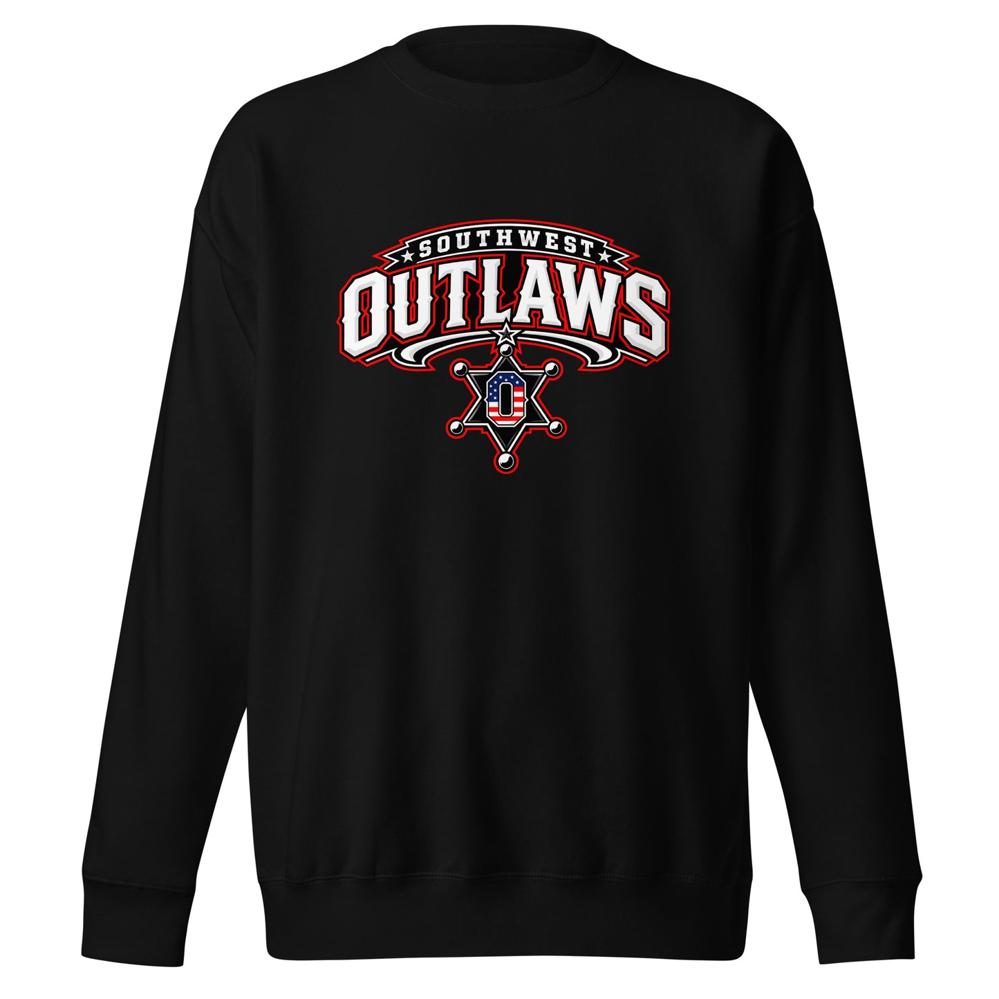 Performance | Crewneck | Southwest Outlaws | Vanguard Logo