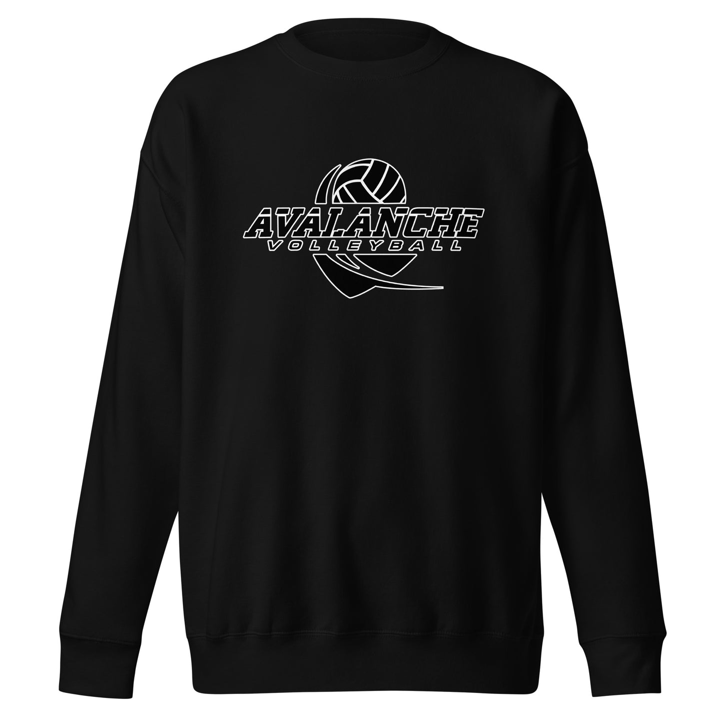 Performance | Crewneck | Avalanche Volleyball Club | Crest Logo