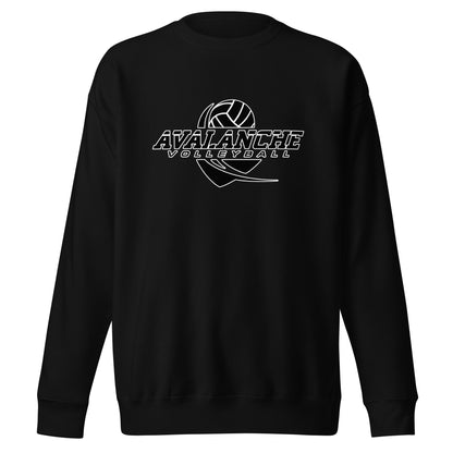 Performance | Crewneck | Avalanche Volleyball Club | Crest Logo