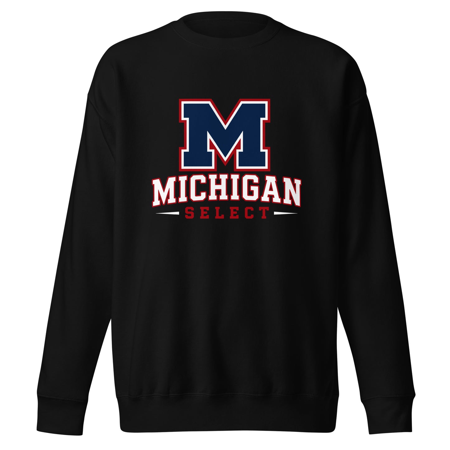 Performance | Crewneck | Michigan Select Baseball | Emblem Logo