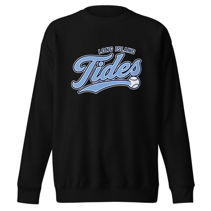 Performance | Crewneck | Long Island Tides Baseball | Athletics Logo