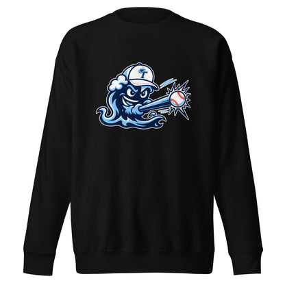 Performance | Crewneck | Long Island Tides Baseball | Mascot Logo