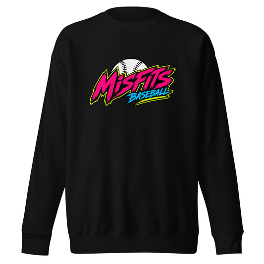 Performance | Crewneck | Misfits Baseball | Athletics Logo