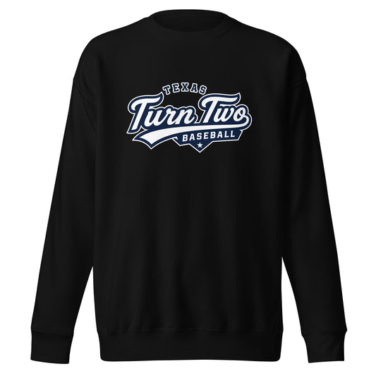 Performance | Crewneck | Texas Turn Two Baseball | Athletics Logo