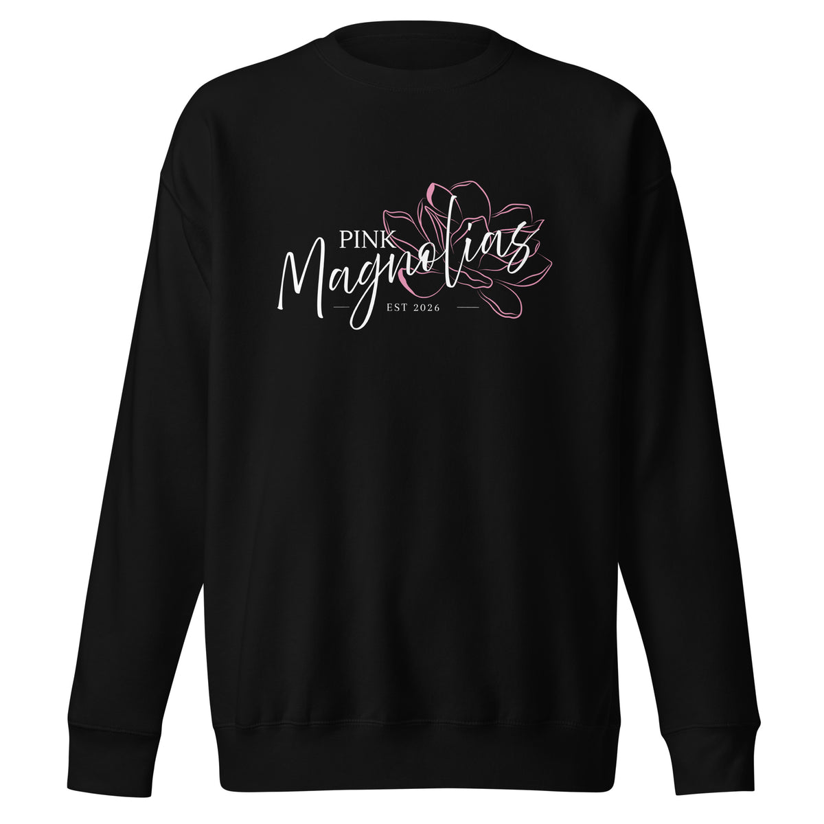 Performance | Crewneck | Pink Magnolias Dance | Modern Script Logo