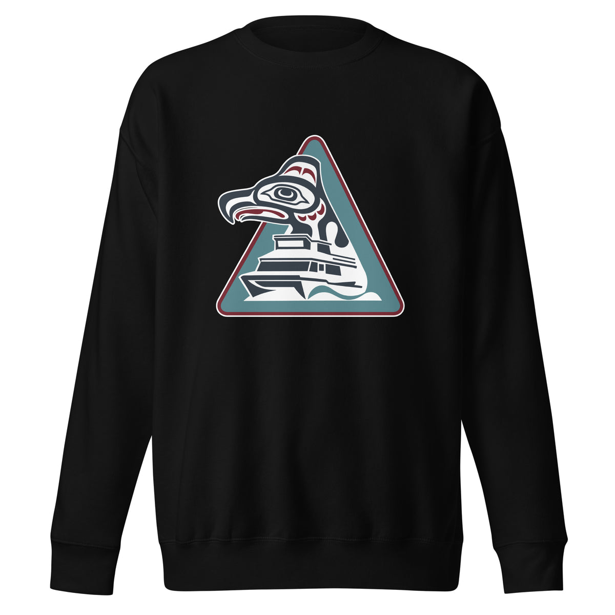 Performance | Crewneck | Allen Marine | Vanguard Logo