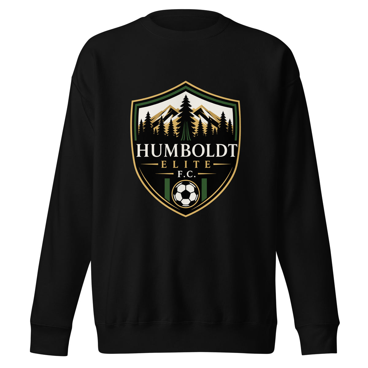 Performance | Crewneck | Humboldt Elite FC | Shield Logo
