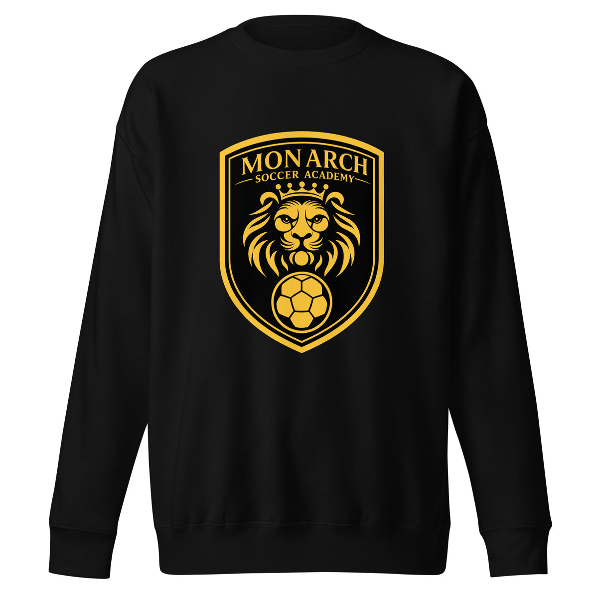Performance | Crewneck | Monarch Soccer Academy | Shield Logo