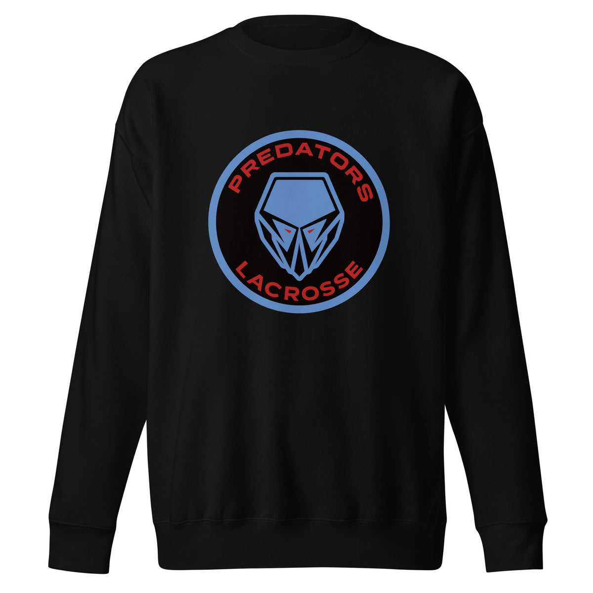 Performance | Crewneck | Predators Lacrosse | Badge Logo