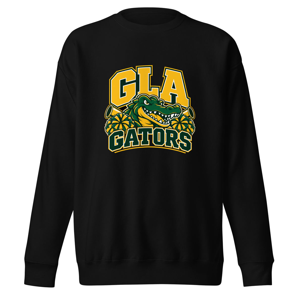 Performance | Crewneck | GLA Gators Cheer Team | Emblem Logo