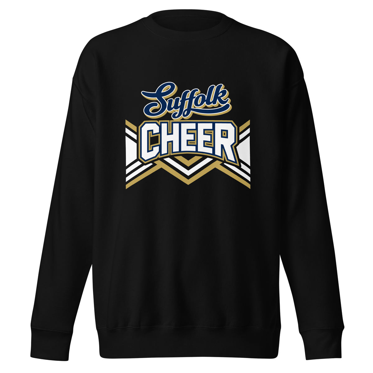Performance | Crewneck | Suffolk University Cheerleading | Vanguard Logo