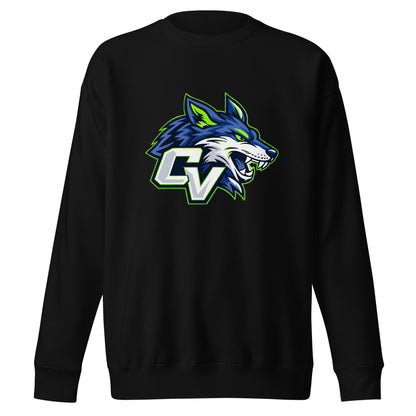 Performance | Crewneck | Cumberland Valley Coyotes Football | Crest Logo