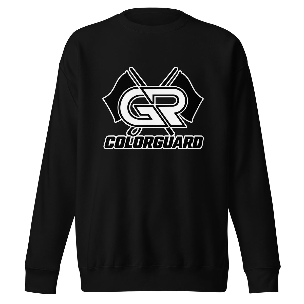 Performance | Crewneck | George Ranch High School Colorguard | Crest Logo
