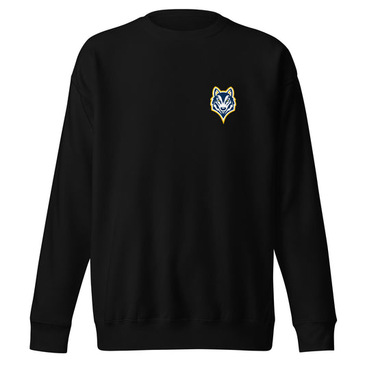Performance | Crewneck | Highland youth football and cheer | Mascot Logo