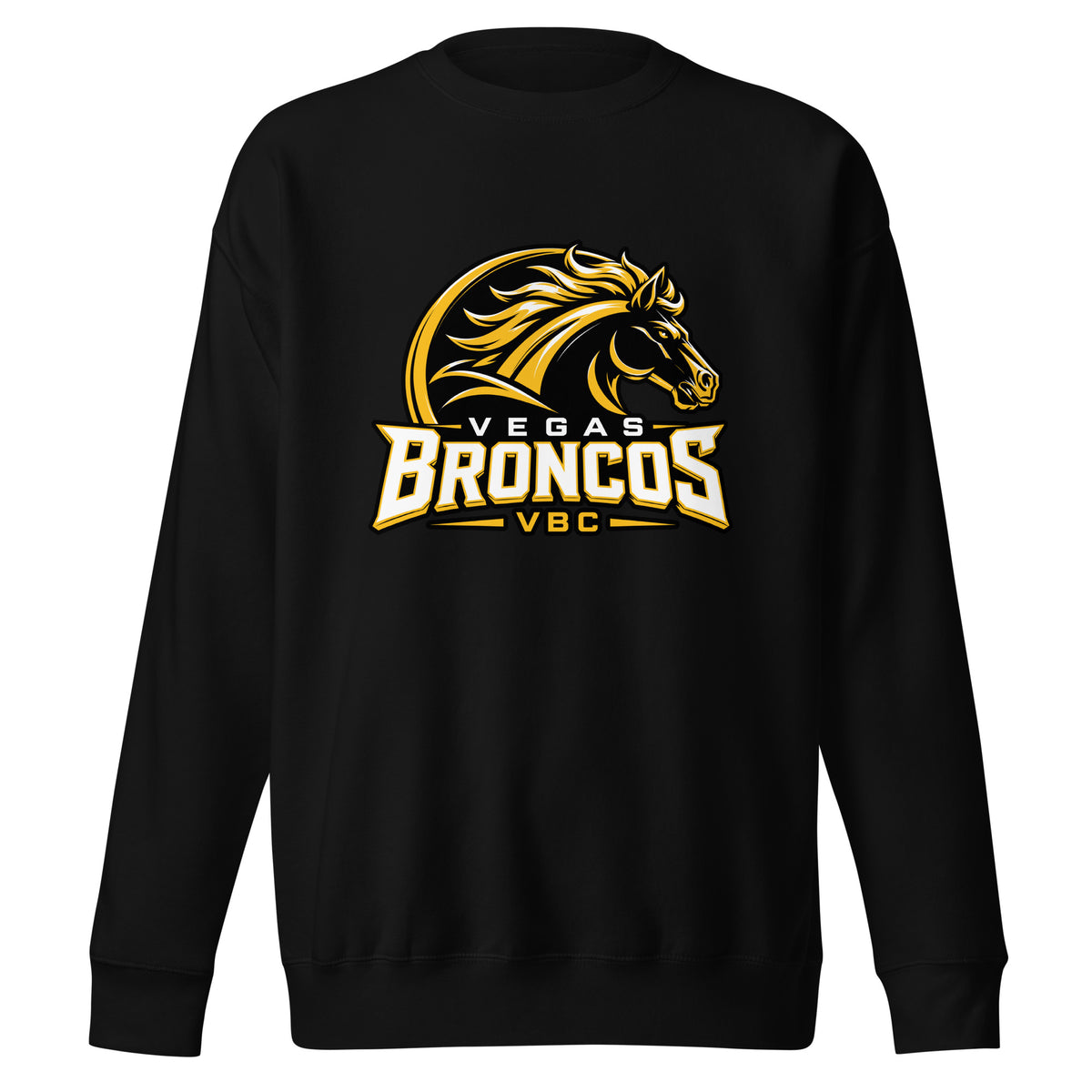 Performance | Crewneck | Vegas Broncos VBC | Crest Logo