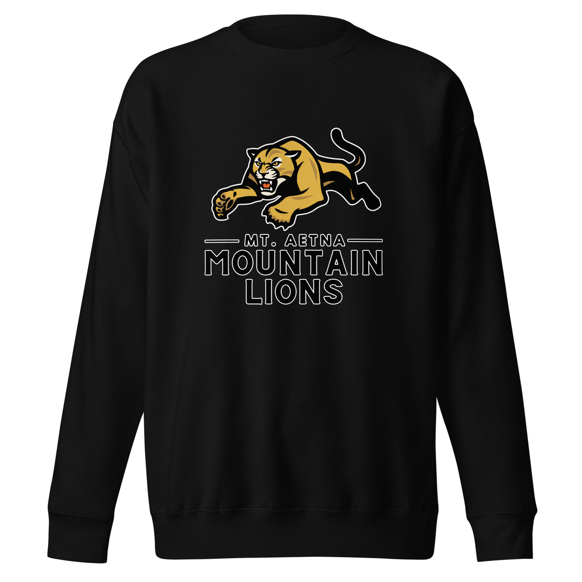 Performance | Crewneck | Mt. Aetna Adventist School | Emblem Logo