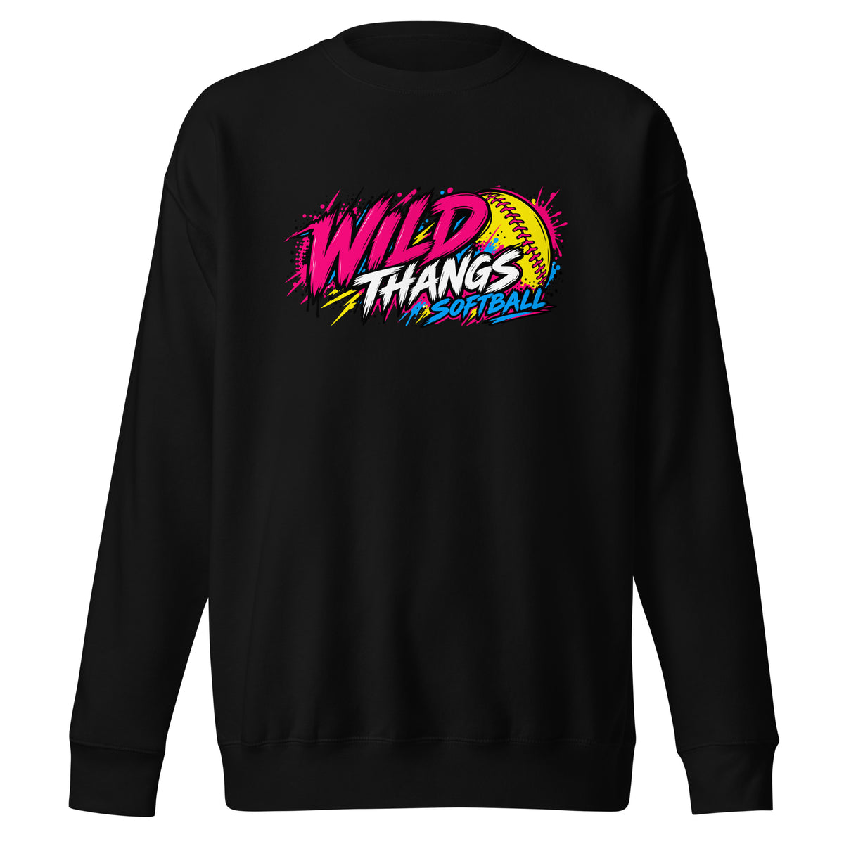 Performance | Crewneck | Wild Thangs | Ironclad Fastpitch Logo