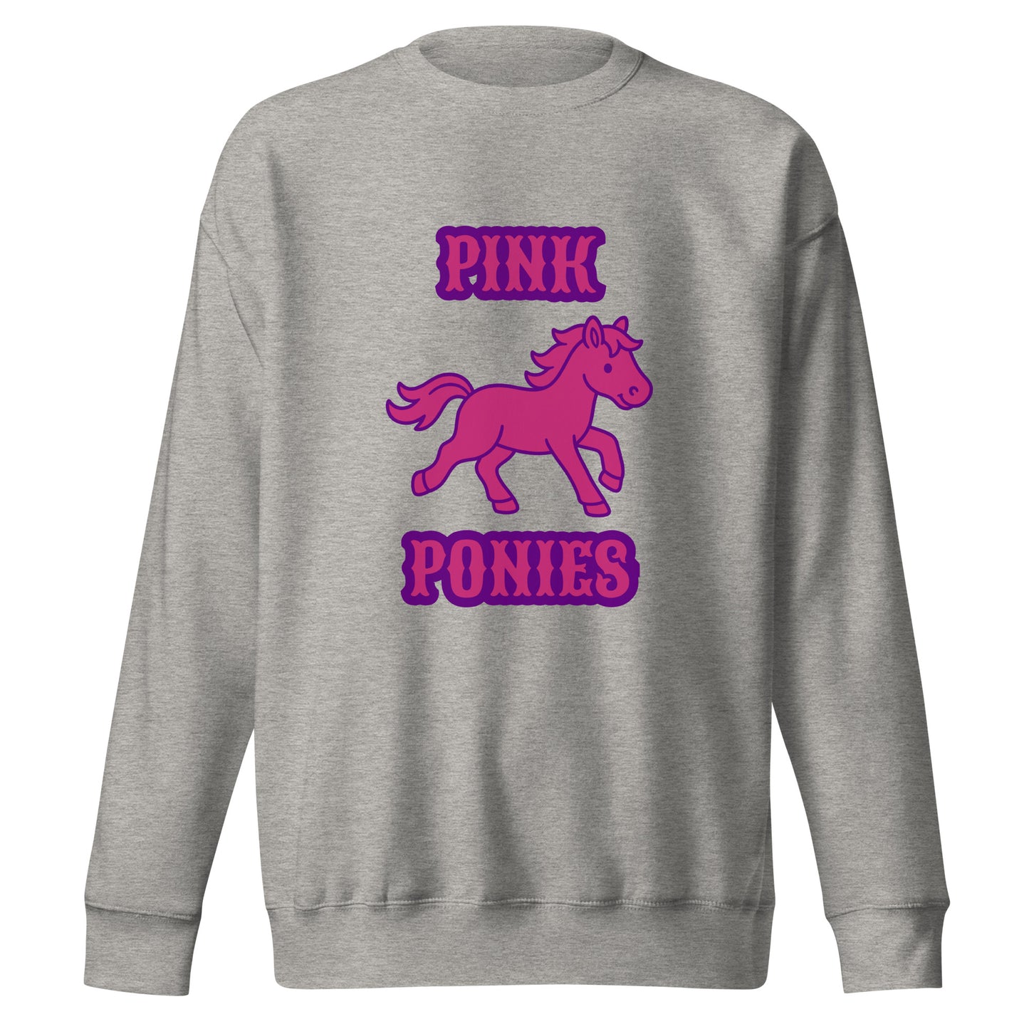 Performance | Crewneck | Pink Pony Athletic Club | Emblem Logo