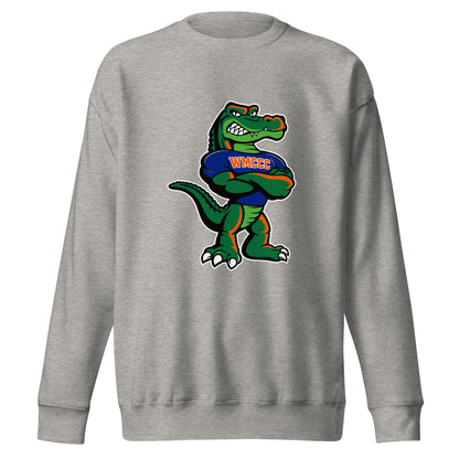 Performance | Crewneck | West Memphis Community Christian College Gators | Mascot Logo