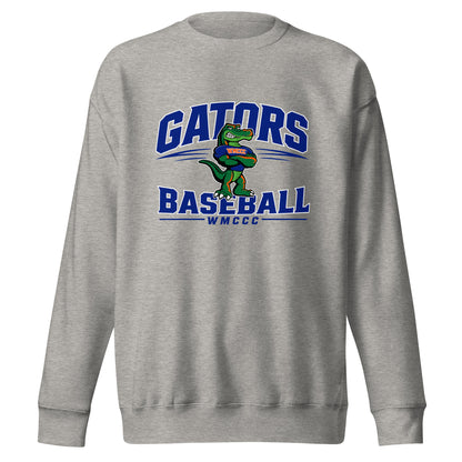 Performance | Crewneck | West Memphis Community Christian College Gators | Emblem Logo