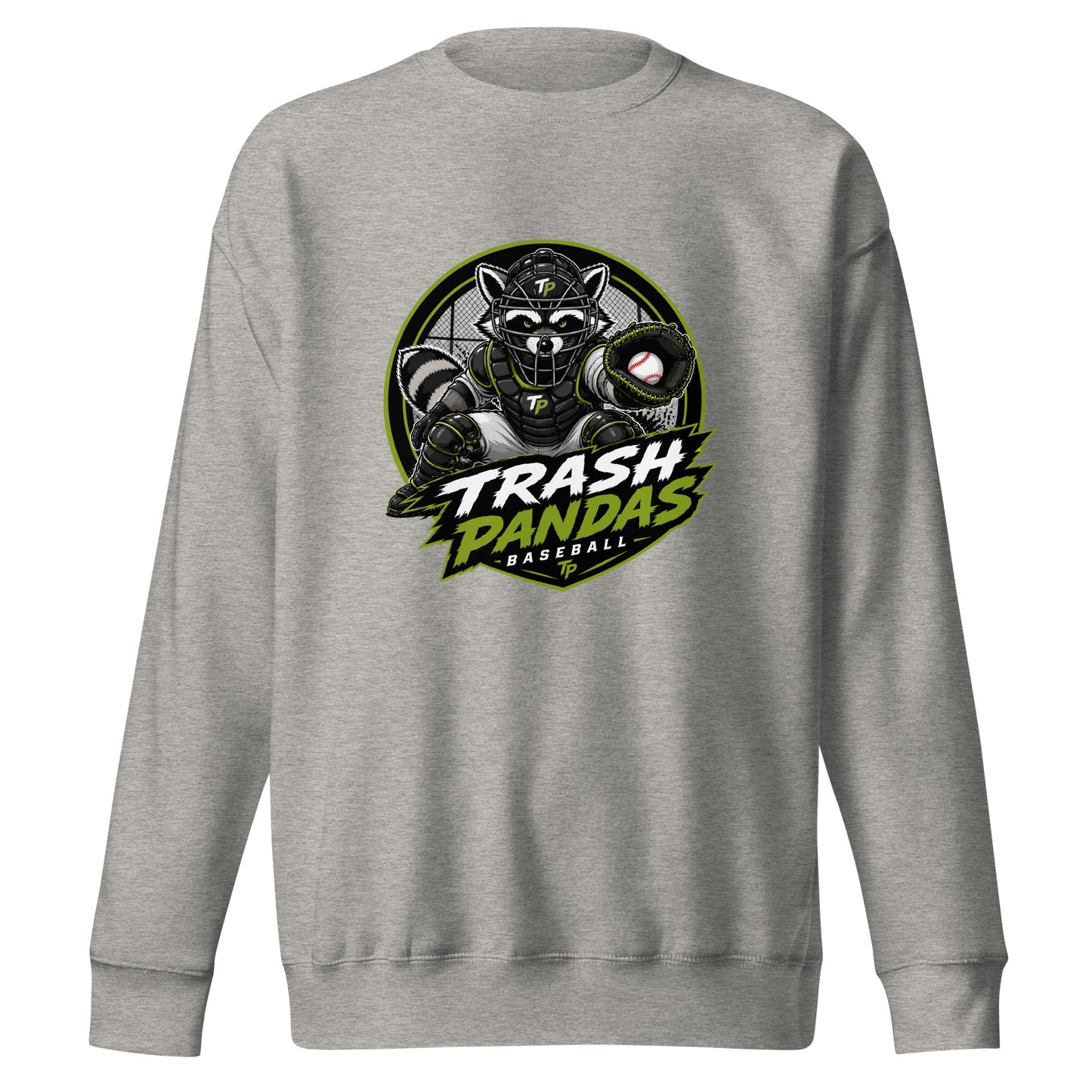 Performance | Crewneck | Trash Pandas Baseball Organization | Athletics Logo