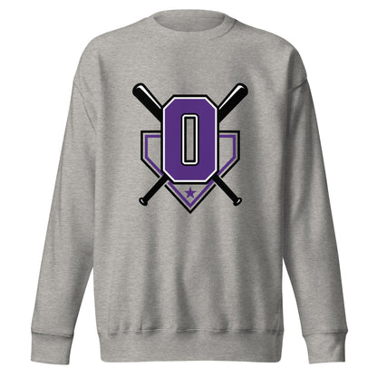 Performance | Crewneck | Carolina Outlaws Baseball | Vanguard Logo