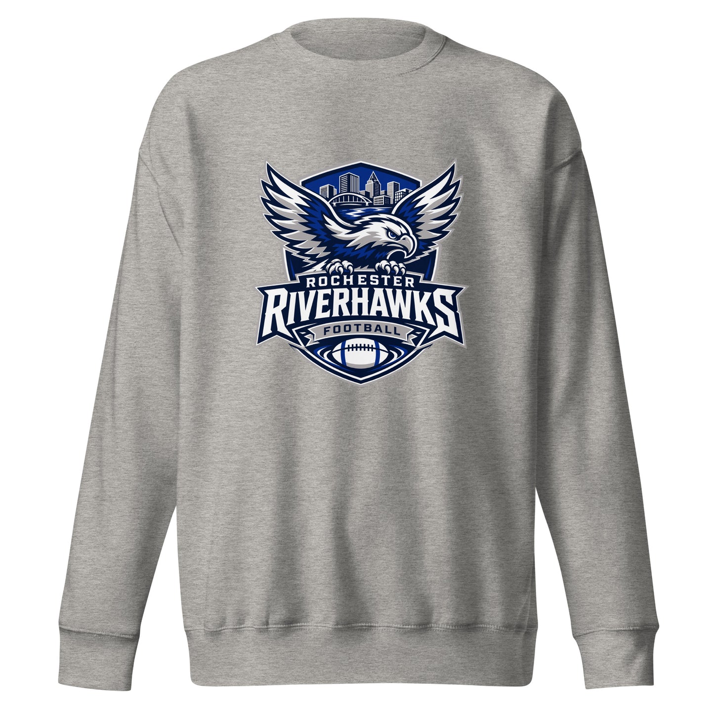Performance | Crewneck | Rochester Riverhawks | Shield Logo