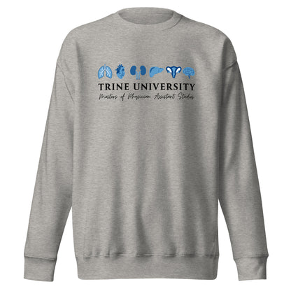 Performance | Crewneck | Trine PA program | Modern Script Logo