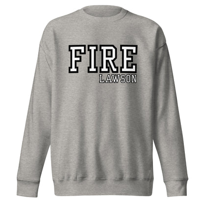 Performance | Crewneck | Lawson Fire Department | Script Logo
