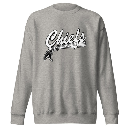 Performance | Crewneck | Connetquot Chiefs | Letter Crest Logo
