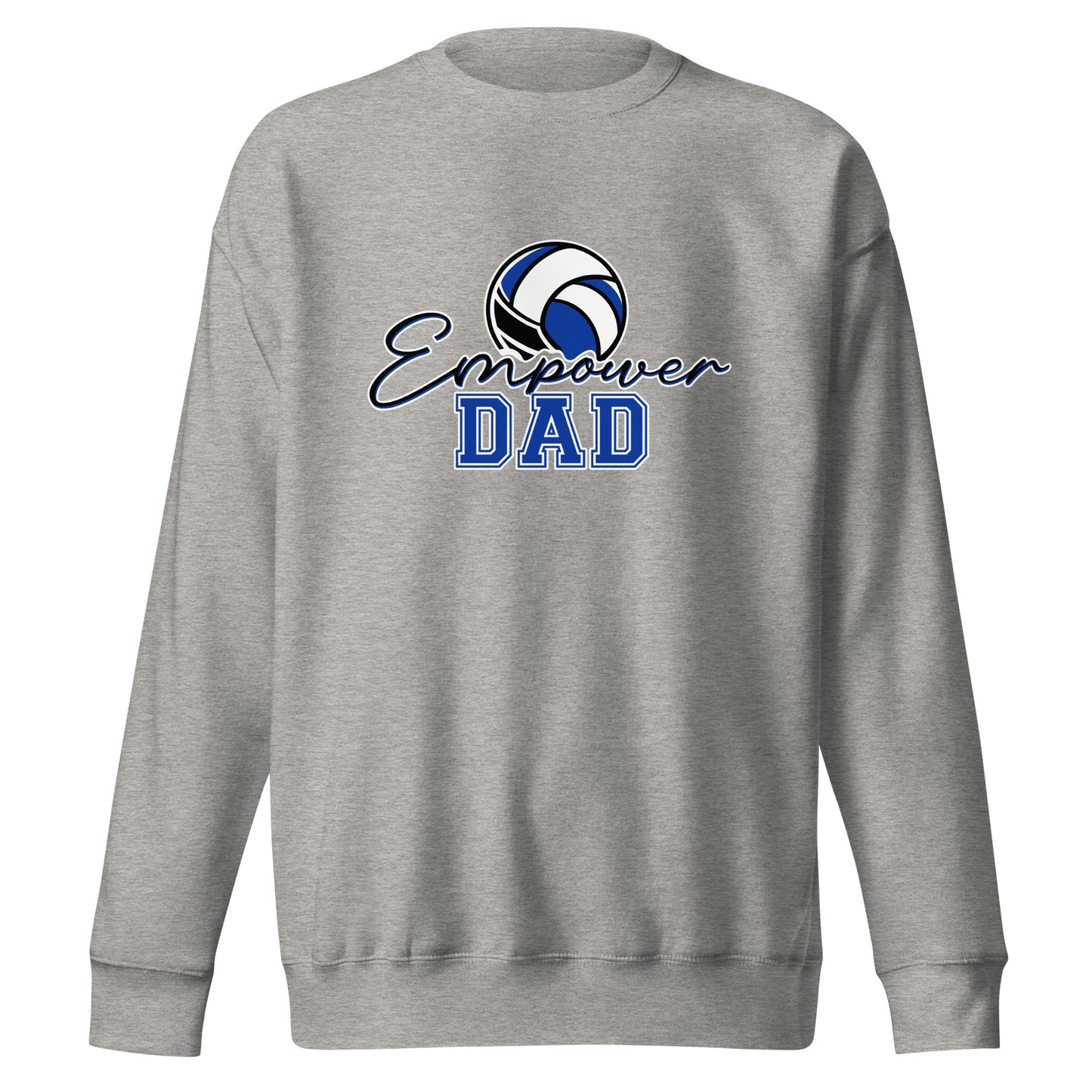 Performance | Crewneck | Empower Volleyball Club | Dad Crest Logo